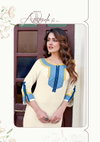 Palak Vol 37 By Mittoo Rayon Embroidery Kurtis Wholesalers In Delhi